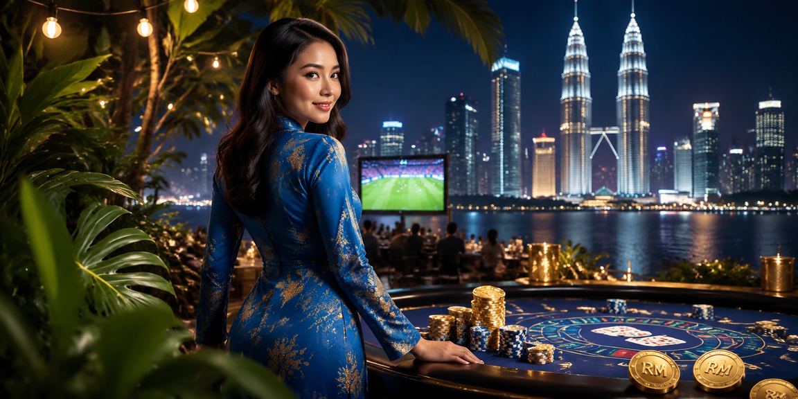 Permainan Baccarat bergaya baju kurung di Kuala Lumpur