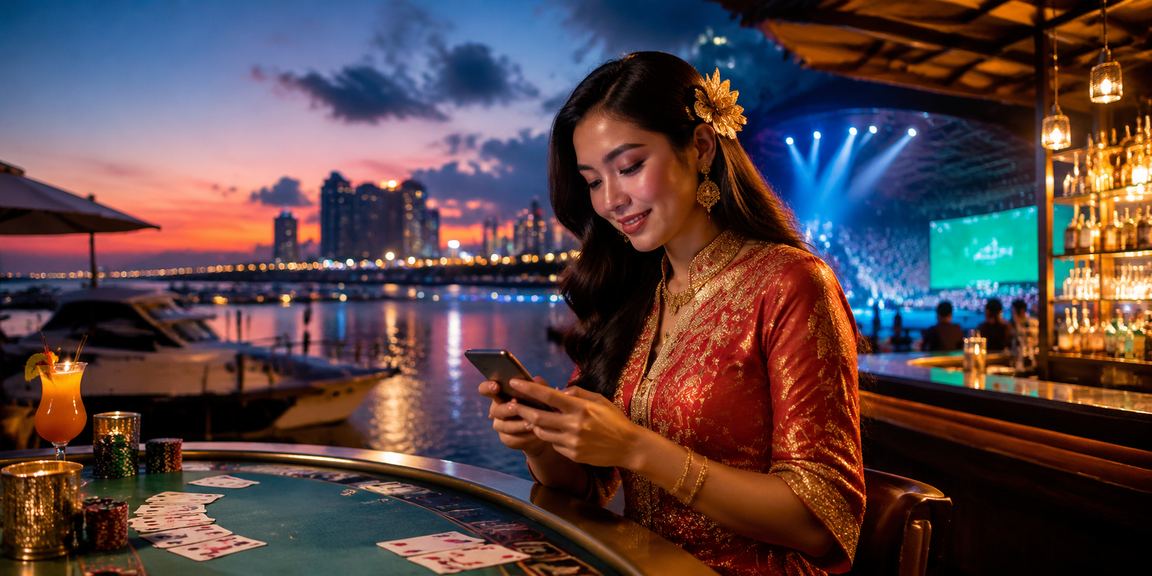 Meja Baccarat dalam suasana Malaysia